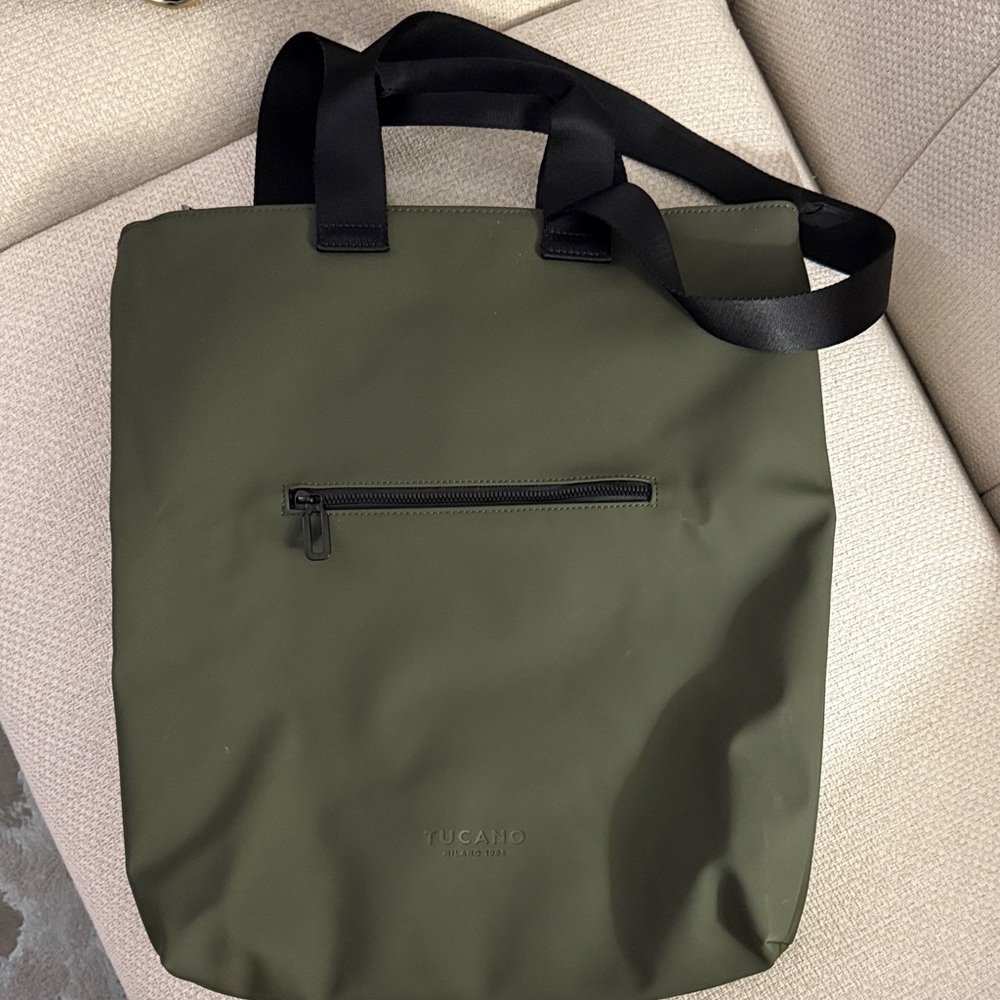 NWT TUCANO Olive Green Men's Bag